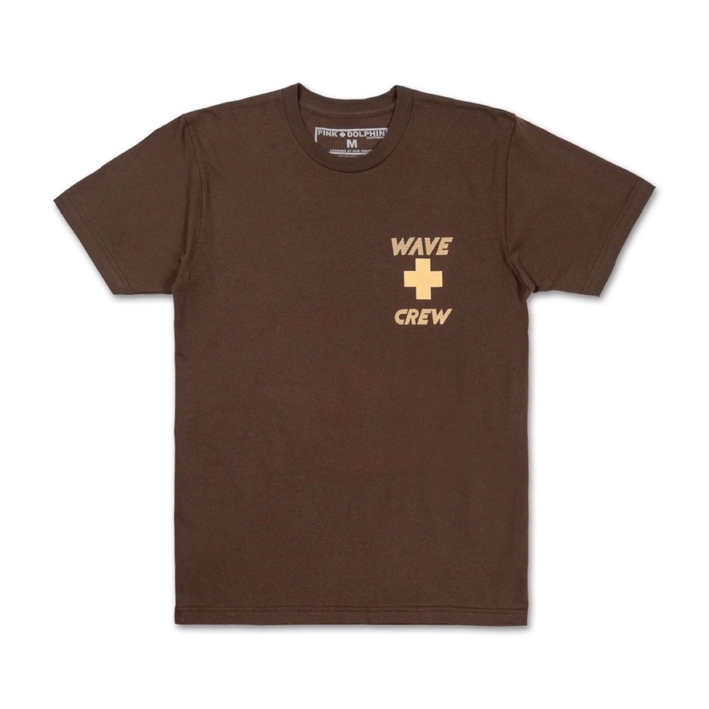 PINK+DOLPHIN Men's Wave Crew Tee